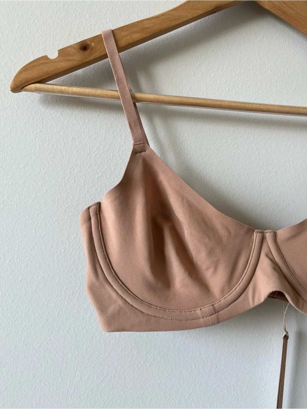 SKIMS Fits Everybody Unlined Demi Bra 34D NWT Sienna Color - Picture 2 of 9